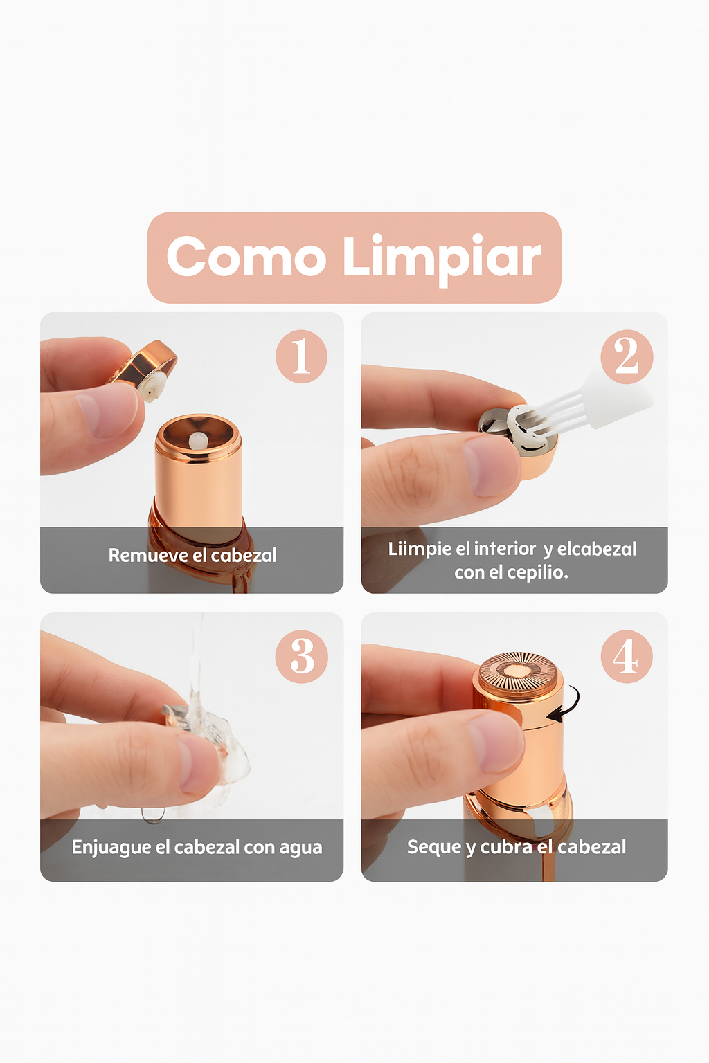 Depiladora Facial